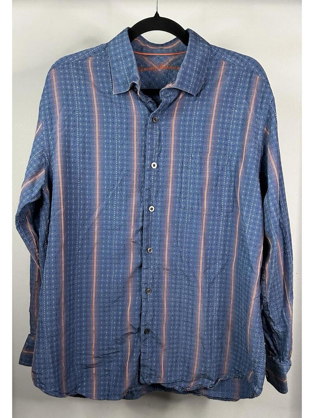 Tommy Bahama Long Sleeve Button Down Shirt Men’s Size Large